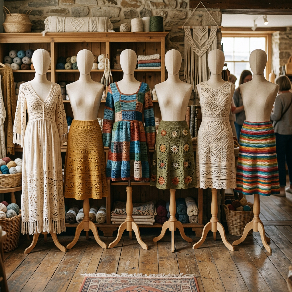 Exploring the World of Crochet Wearables: Shawls, Sweaters, and More
